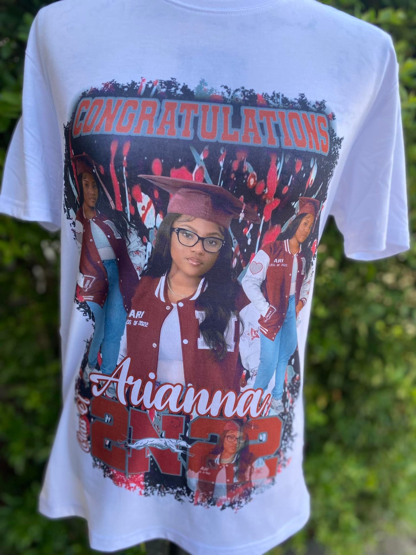 Center Print Shirt (Sublimation/White Shirt Only)